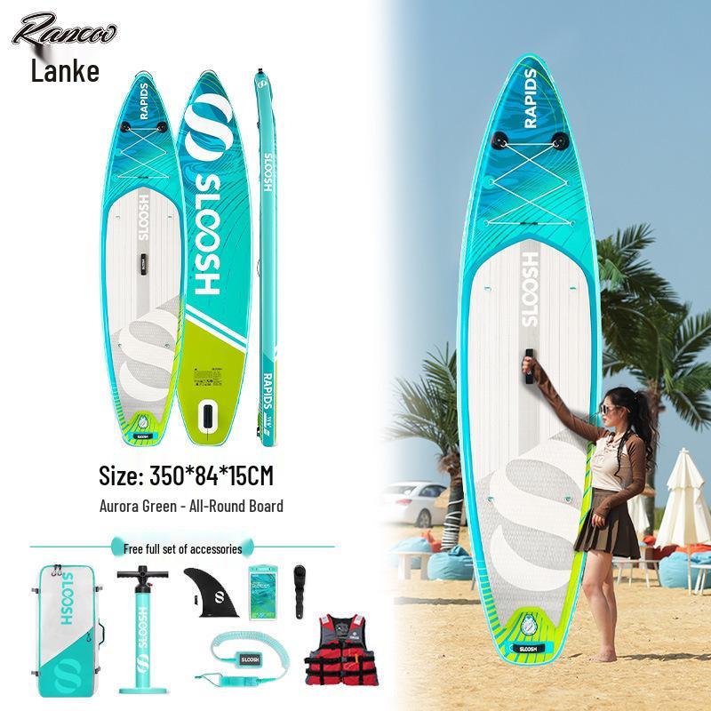 Lanko Inflatable Paddle Board - Universal PVC SUP for Surfing & Paddling