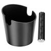 Coffee Knock Box For Grind Waste Grounds Dump Anti-slip Pad Shock-Absorbent With Removable Bar Espresso Maker Cafe  Tools
