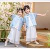 Traditional Chinese Hanfu for Kids: Tang Dynasty-Inspired Outfits for Boys and Girls, Perfect for Performances and Sibling Matching.
