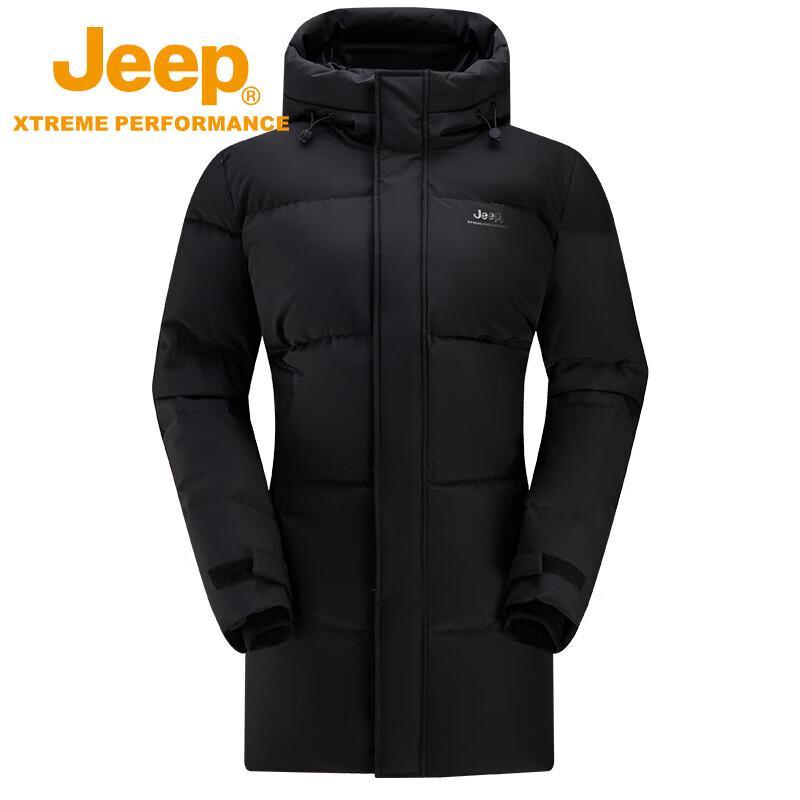 JEEP Unisex Mid-Length Down Jacket J342074741 S