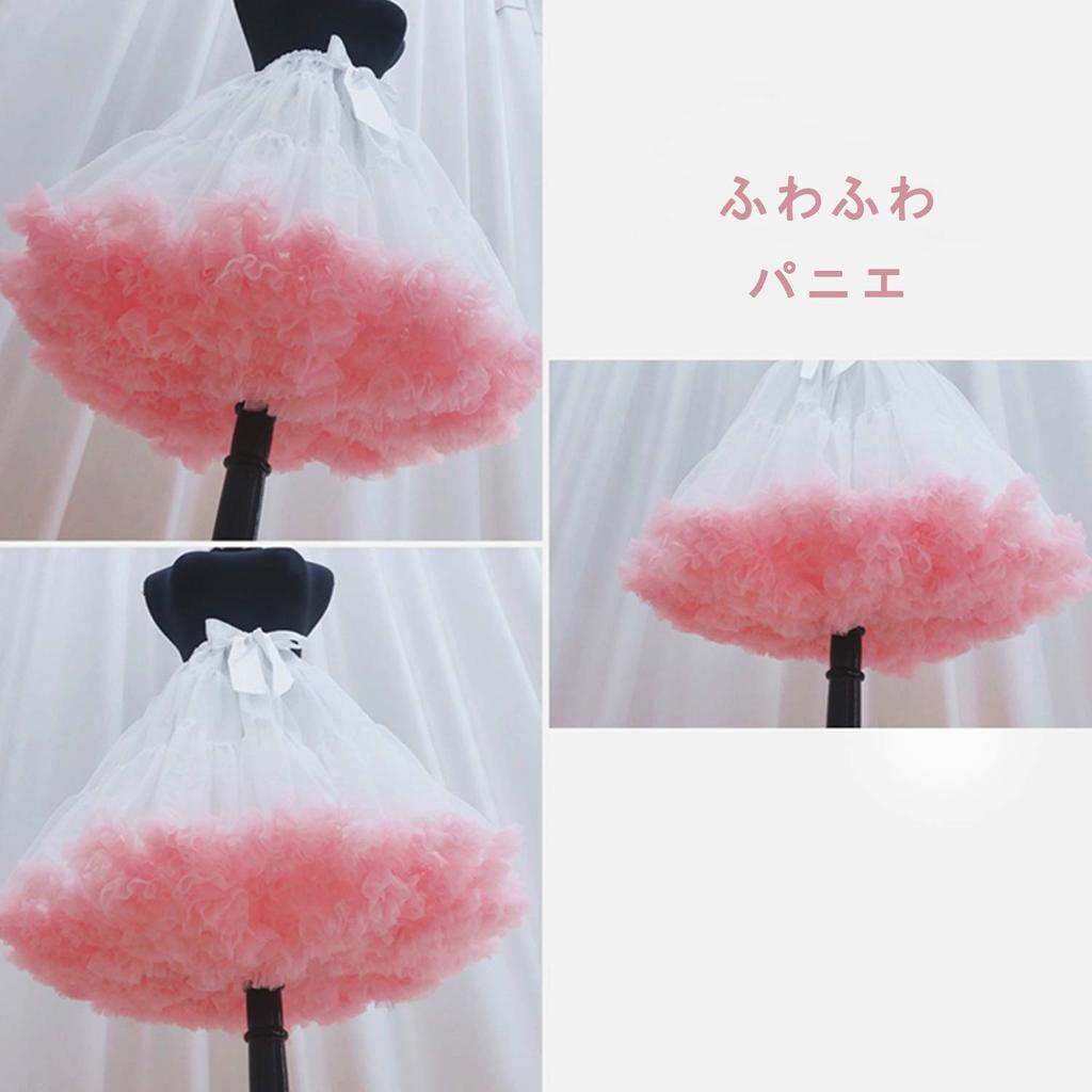 JIURUN Long Sleeve Lolita Gothic Mori Plus Jumper Bowknot Pink Dress, Lolita, Cosplay, Anime, Girl, Size, Dress, Cross-dressing, Lolita, Gothic,