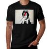 Bansky Street Art Queen Elizabeth Lightning Bowie Tshirt Lightweight Basic Short Sleeve Shirt Tshirt