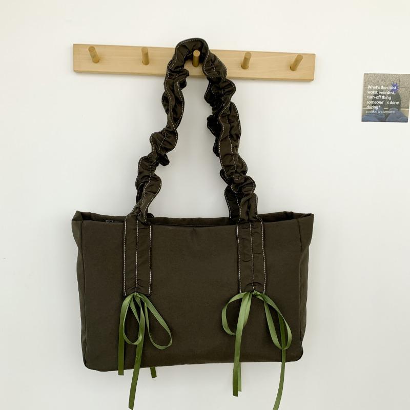 New Portable Portable Nylon Bag Women's Spring and Summer Fashion Casual Shoulder Tote Bag