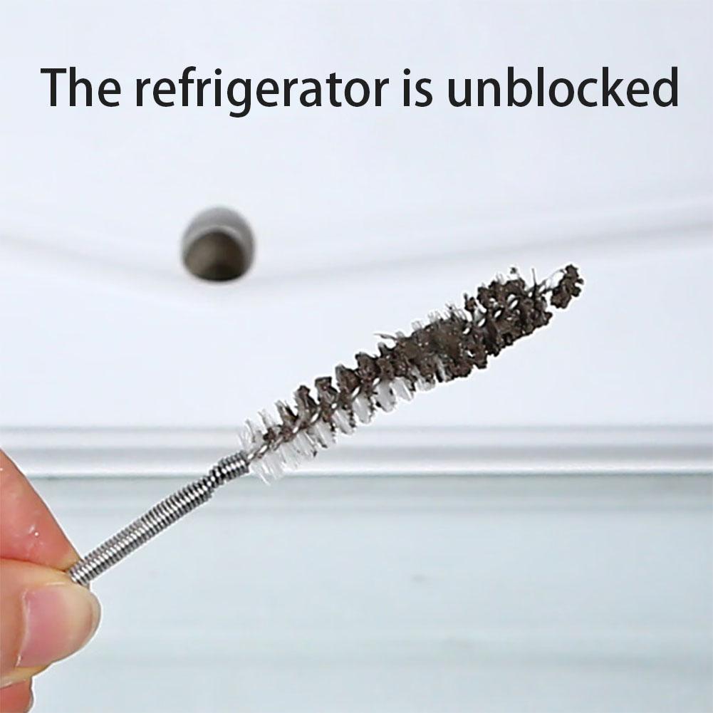 Samochodowa Drenażowa Szczotka Do Szorowania Długa Elastyczna Wężownica Do Pogłębiania Czyszczenie Wody Lodówka Rura Narzędzie Wodne Szczotka Do Szorowania W4C1