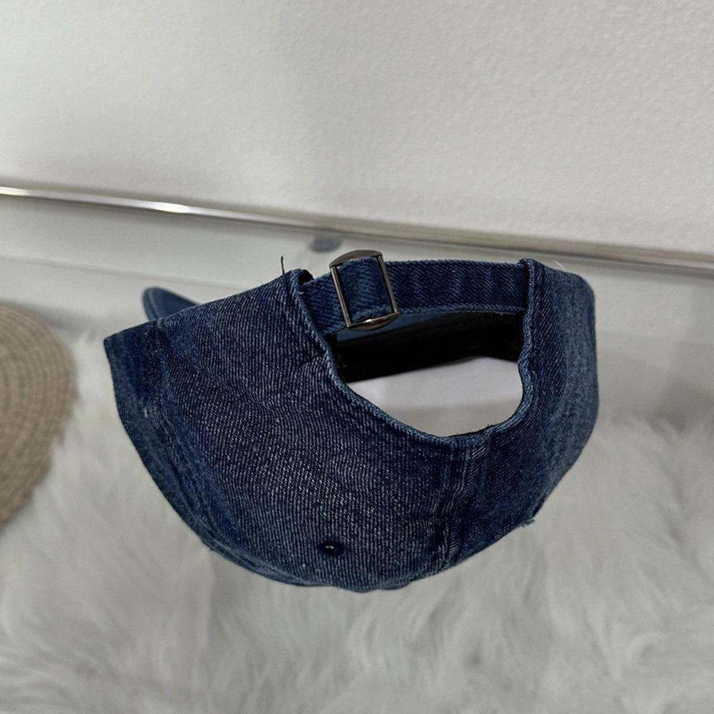 Breathable Baseball Hat Embroidered Bear Outdoor Sport Hat Cute Travel Sunshade Hat