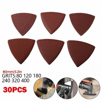 Triangle Sandpaper Sanding Disc Abrasive Tool 180 3-1/8 Inch