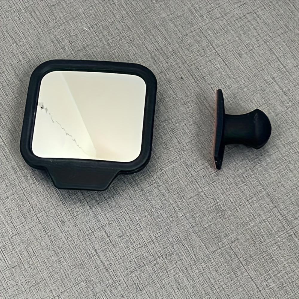 

1 шт. Зеркало заднего вида для слепой зоны автомобиля, Вспомогательное зеркало заднего вида для двери автомобиля второго ряда для безопасной высадки чёрный