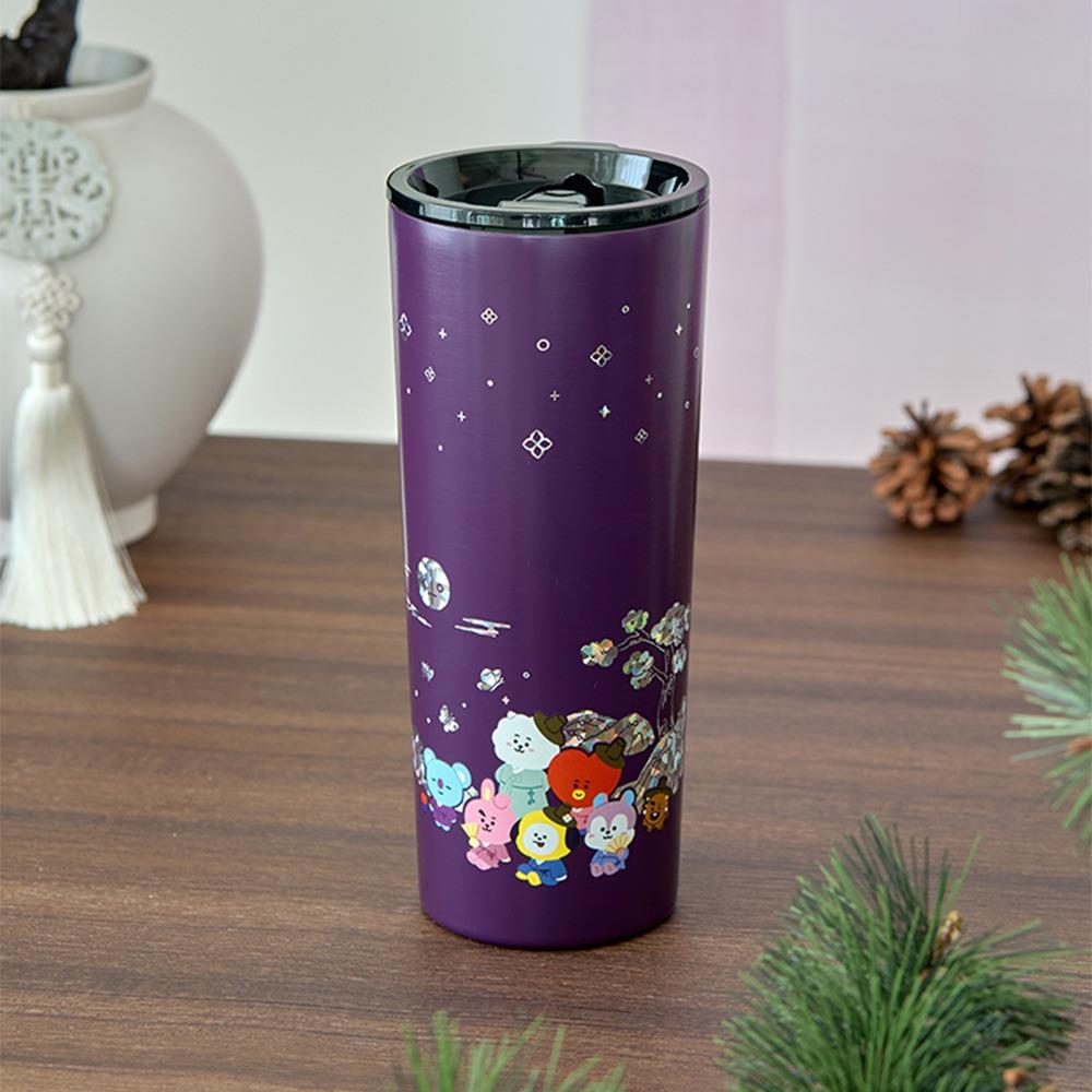 

BT21 Premium K Edition Mother-of-Pearl Graphic Tumbler (710ml)