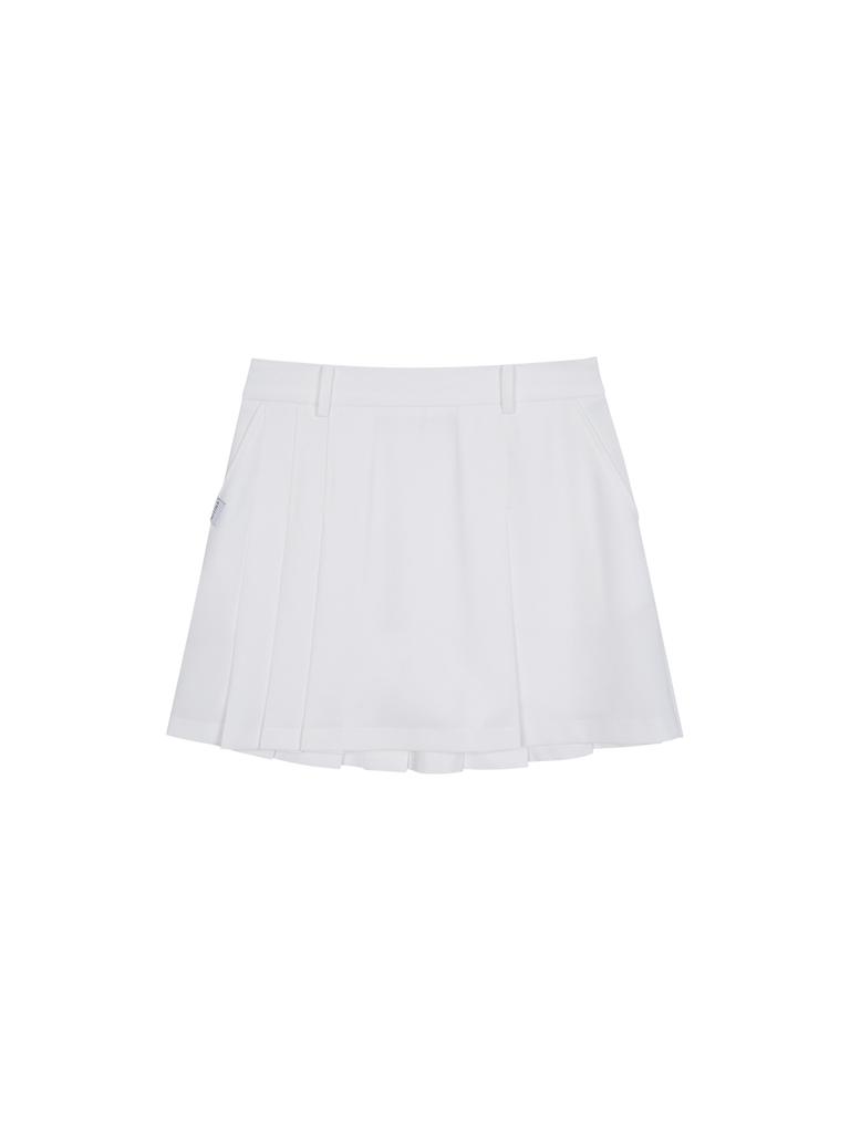 Nitina Essential Pleated Skirt Wh