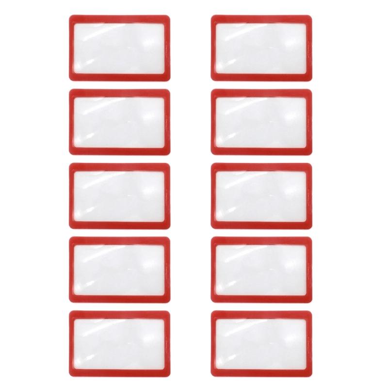 Plastic Magnifier Card With 3x Power For Identifying Small Parts In Electronics And Craft Projects Circuit Board Work