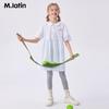 M.Latin Girls' Bubble Sleeve Doll Dress