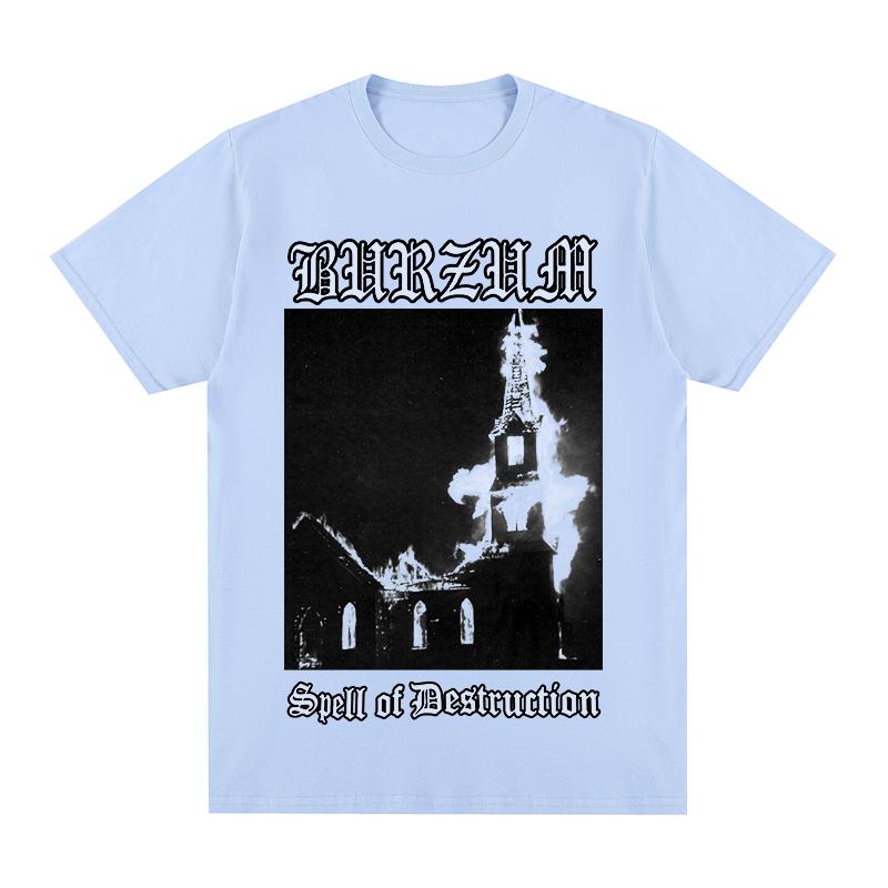 Футболка Burzum Filosofem Хлопок Мужская футболка Новая футболка Женские топы 4XL