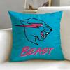 Fodera per Cuscino Mr Beast, Celebrità Popolare di Internet, Morbida e Facile da Lavare – Versatile per Divano, Letto, Viaggio e Ufficio