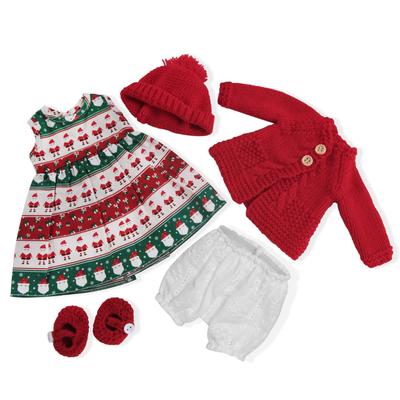 BlissfulPixie Handmade Waldorf Doll Clothes 30cm Clothes Set Lovely Box Girls Christmas Birthday Gift Allison Clothes Accessories -