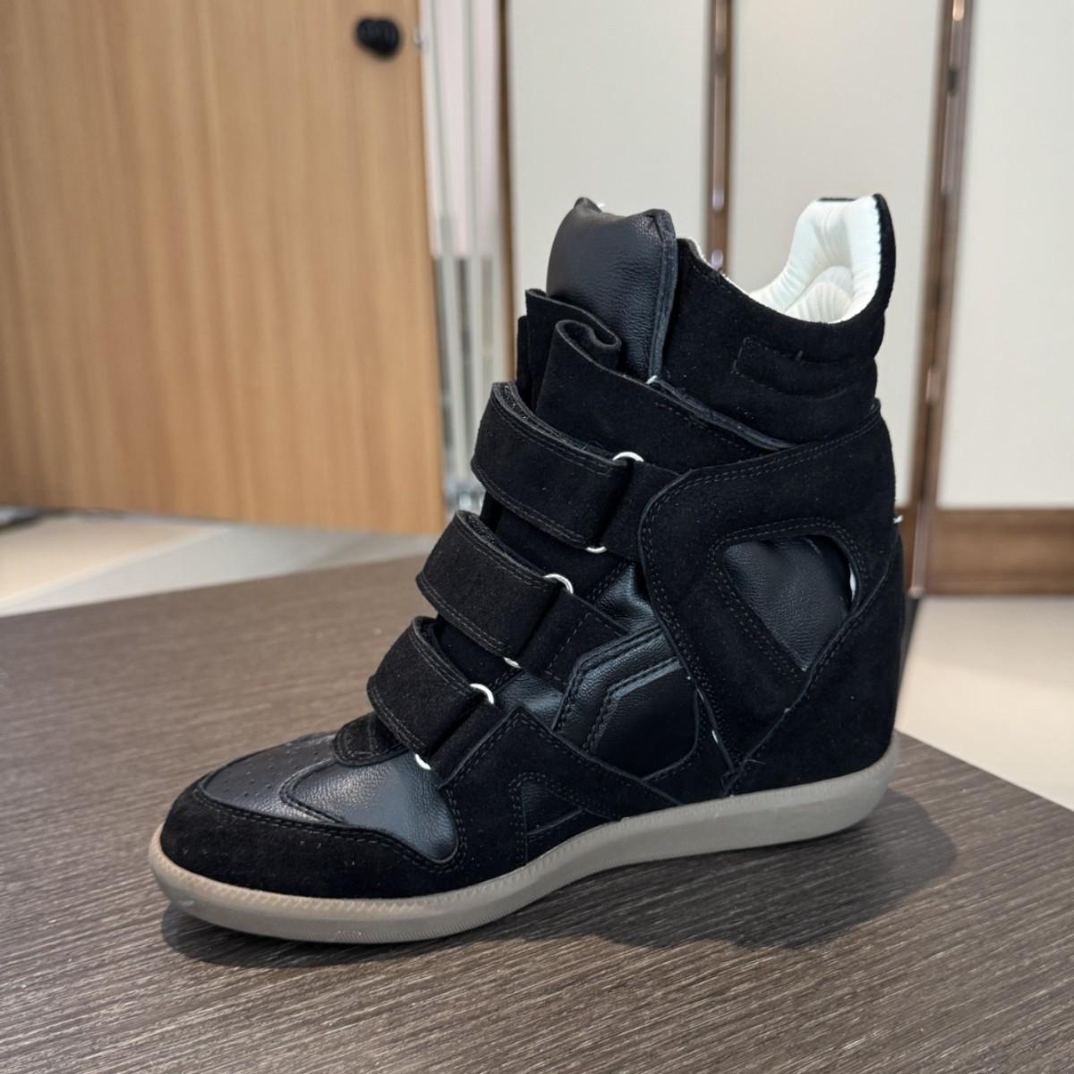 Боксерские ботинки из натуральной кожи с внутренней платформой на липучке для женщин зимние новые короткие ботинки спортивный стиль повседневные ботинки женские ботинки 40 10590₽