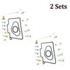 2 Sets Carburetor Carb Complete Master Repair Rebuild Kit For Suzuki RM125 01-06