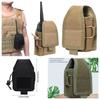 6 Style Tactical Molle Radio Holder Portable Walkie Talkie Pouch Case Radios Holster Bag Camping Hunting Accessories