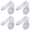 1-20PCS Child Safety Cabinet Lock Plastic Safety Latches Kids Safety Door Lock Protection Drawer Door Cabinet Lock