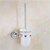 European Stainless Steel No-Drill Bathroom Set: Towel & Toilet Wall Storage Rack
