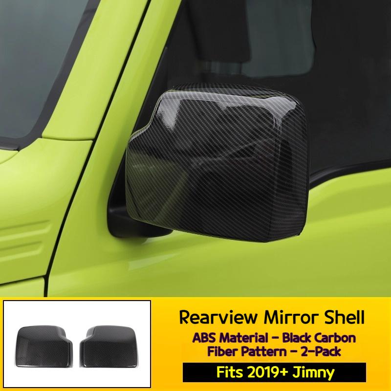 

For jimny 2019-2025 Car modified rearview mirror housings rearview mirror protectors and rain shield decorative accessories