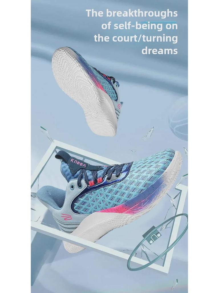 Men's Large Size Non-Slip Breathable Basketball Shoes for Youth & Children - Ideal for Training & Sports