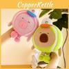 Capybara Tennis Shaped Cute Cartoon Plush Toy Soft Filled Doll Room Decoration