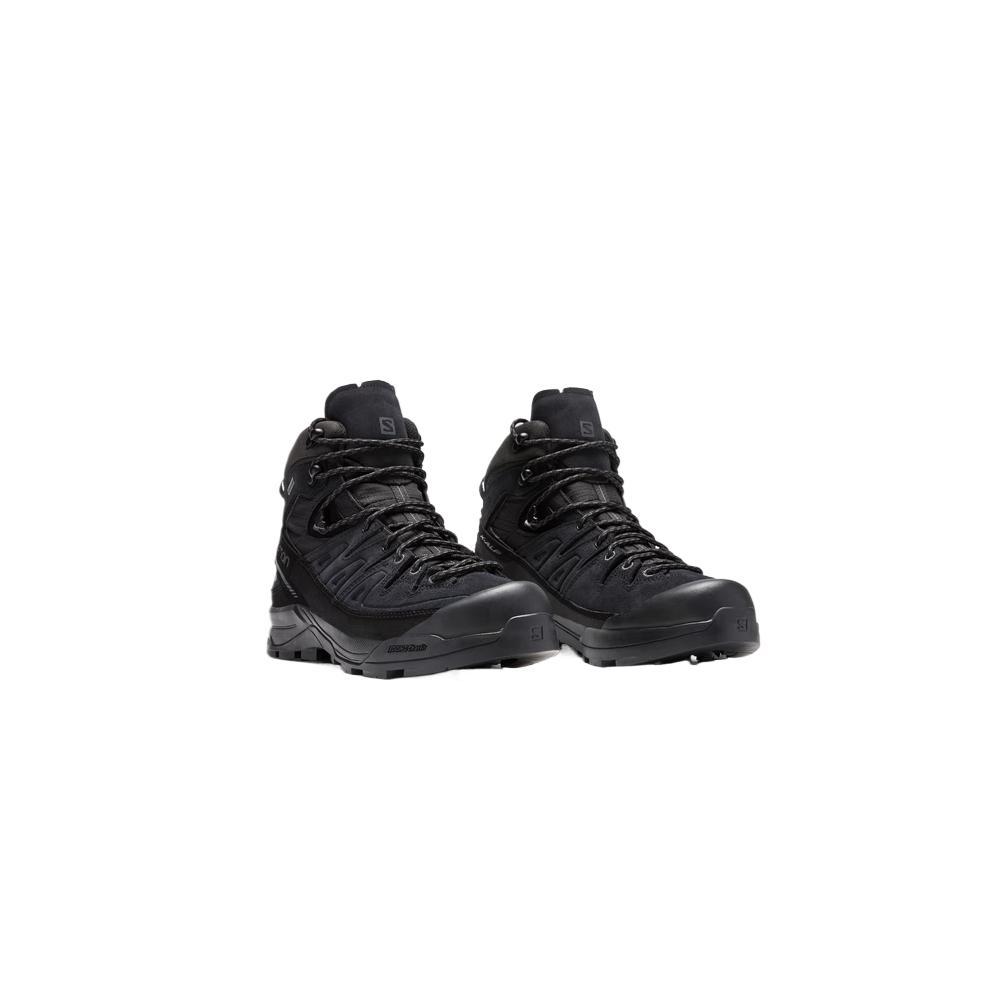 SALOMON X-ALP Wear-Resistant Slip-Resistant Mid-Top Casual Shoes Unisex Black Sneakers 476387