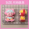 9pcs/Set Baby Three Figure Toy Skateboard Series Mini Figurine Desktop Decoration Model Ornaments Toys Kids Christmas Gifts