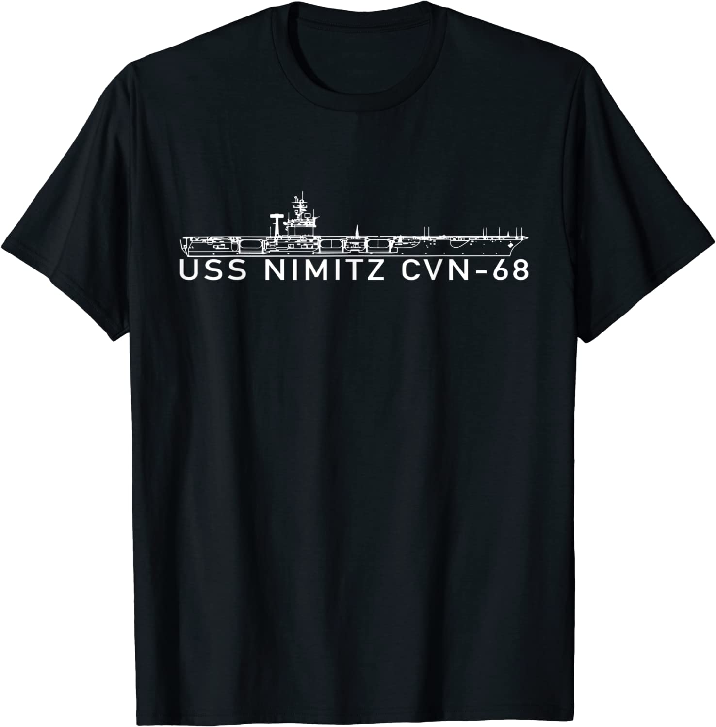 

Naval (CVN-68) Supercarrier S Nimitz Aircraft Carrier T Shirt. New 100% Cotton Short Sleeve O-Neck T-shirt Casual Mens Top - ... 5XL різнокольоровий