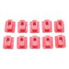 10Pc Car Dashboard Interior Panel Fixing Clip For BMW 3 Series E46 97-06 7 Series E65 E66 01-08 X3 E83 03-10 323i 328i 323Ci