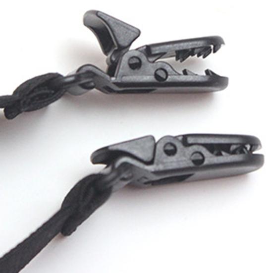 2 ks Motocykel klipsy Nohavice so strmeňom na nohy Elastické nastaviteľné popruhy