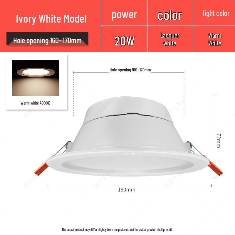 Foshan Modern Minimalistische Aluminium Einbau-Deckenleuchte für Wohnzimmer