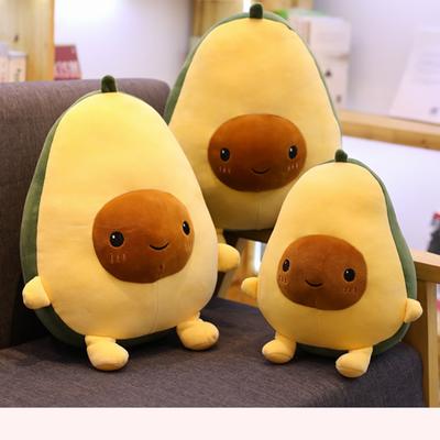 25 CM Cute Avocado Stuffed Toy Filled Doll Fruit Cushion Pillow Soft Plush Child Baby Girl Birthday Gift