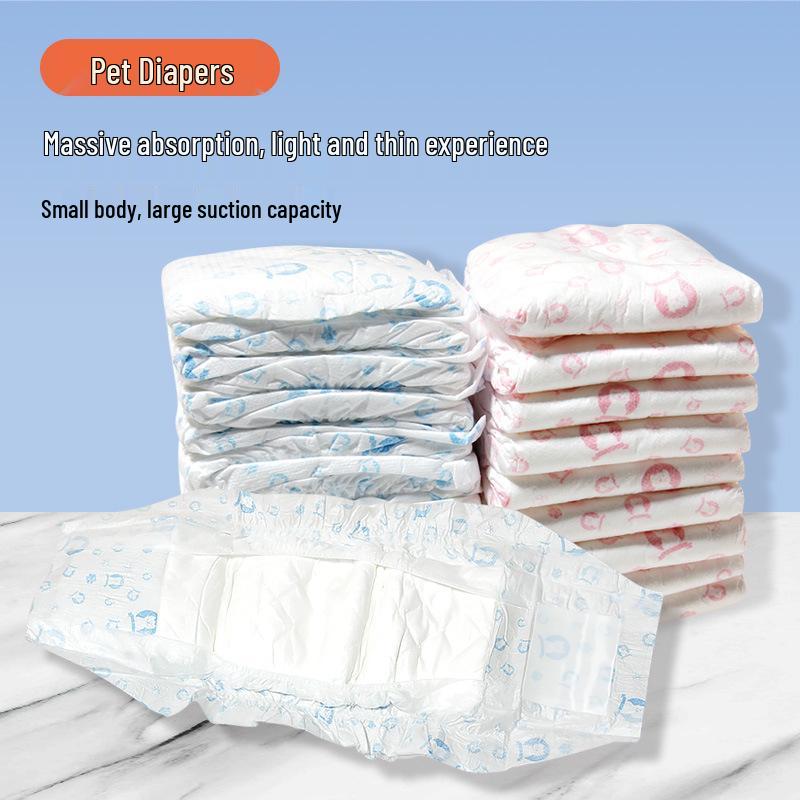 Dog Menstrual Pads: Disposable Non-woven Pet Diapers