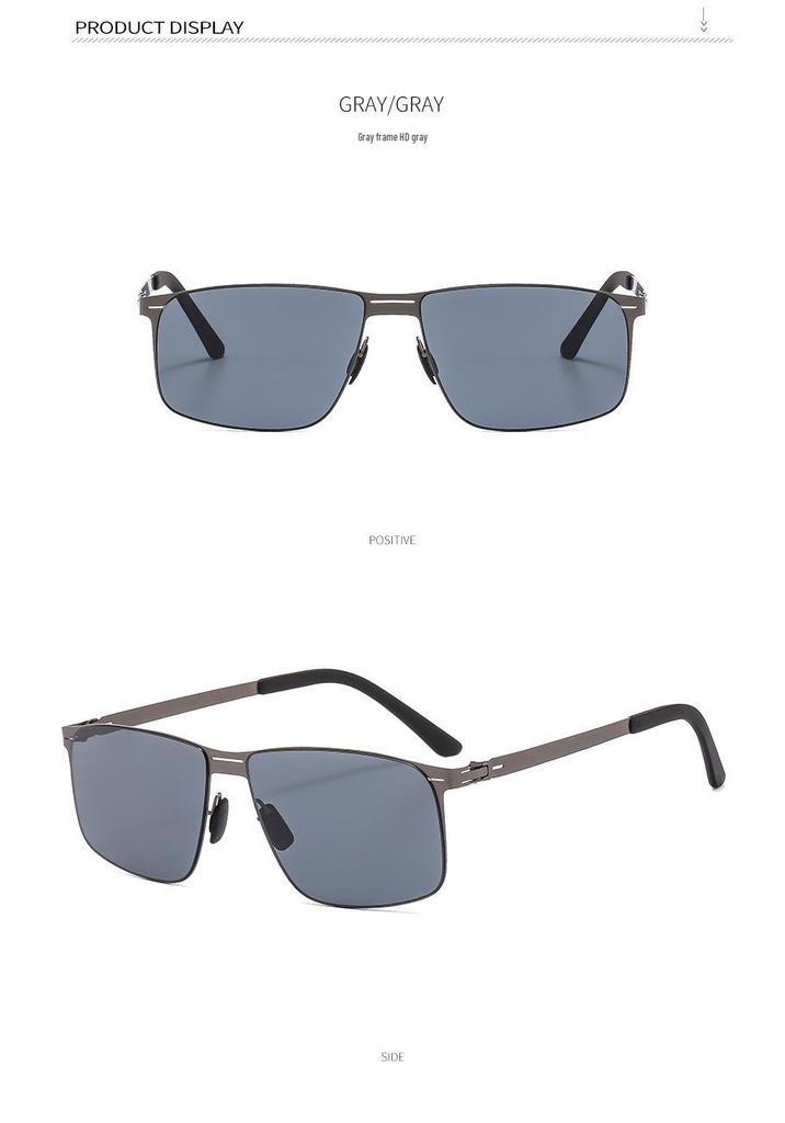 2024 Homus Nylon Polarized Sunglasses with Screwless, Weldless Design and Hollowed-Out Bridge - Model 7316.