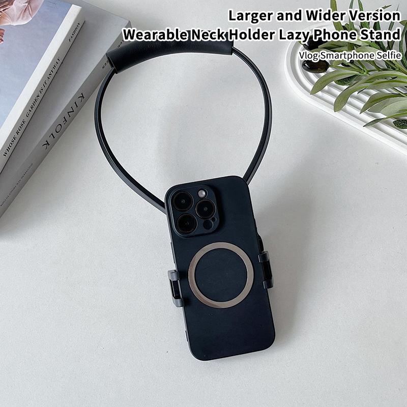 Nackenhalterung Fauler Handyhalter Für iPhone 16 15 14 13 Pro Max Samsung Xiaomi Outdoor Erste-Winkel-Vlog-Aufnahme Selfie-Halterung