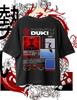 T-shirt Unisexe Imprimé Rapper Hip Hop Manches Courtes Coton Décontracté Mode Streetwear Confortable Respirant