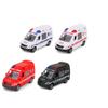 Zinc Zinc Alloy Inertial Car Toy 1/32 Ambulance Vehicle Toys Fire Truck Car Model  Gift for Boy