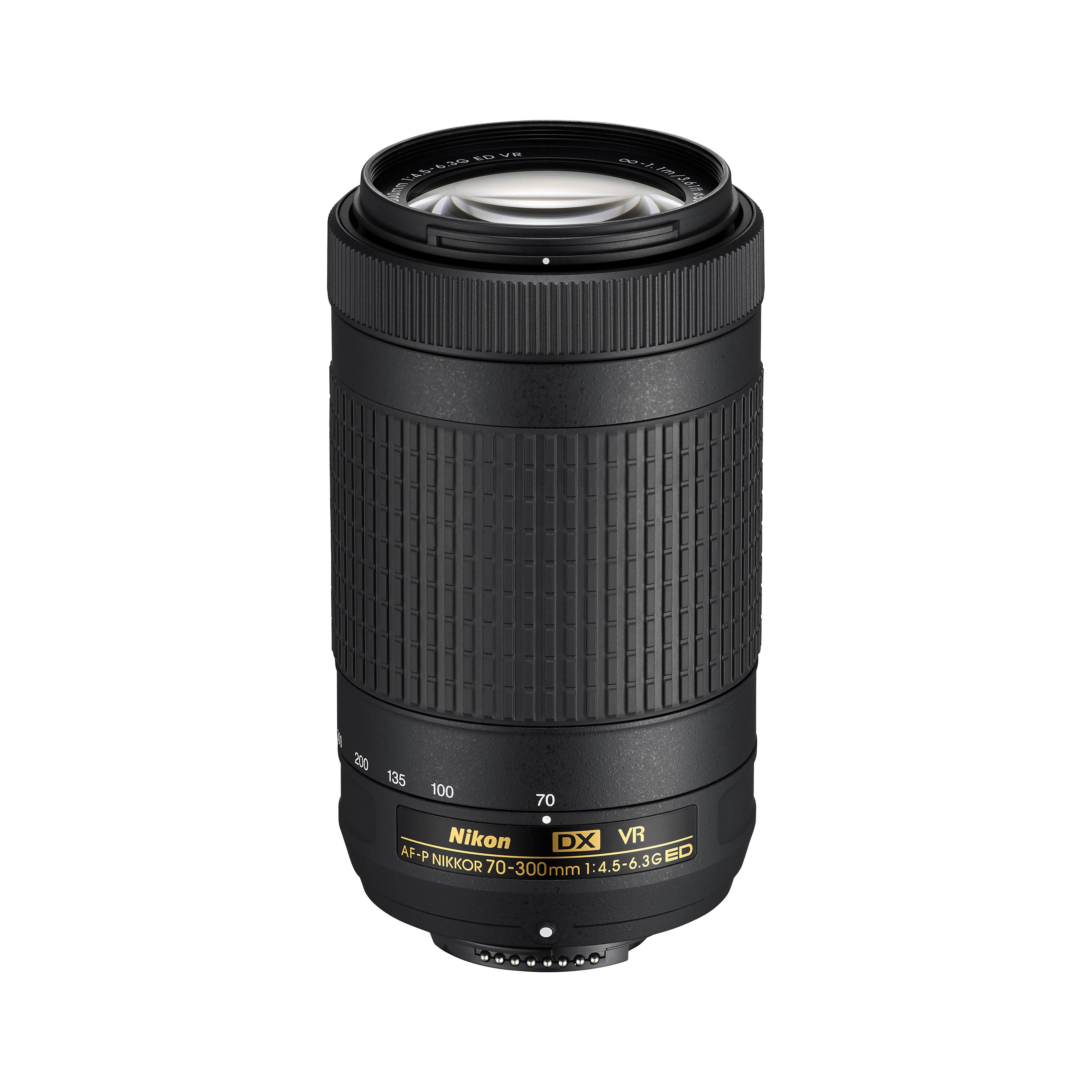 

Nikon Объектив AF-P DX NIKKOR 70-300 мм f/4.5-6.3G ED VR чёрный