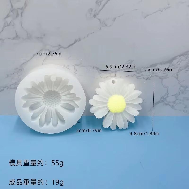 

Силиконовая форма для ароматической свечи Ромашка , форма для мыла Подсолнух для ароматерапии, форма для цветов Сделай сам , форма для ручной работы из смолы и гипса, форма для домашней выпечки