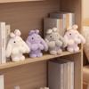 Lifelike Bunny Plush Ornaments Stuffed Animal Bow Bunny Plush Toy  Phone Accessories