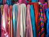 Buntes Laser-Fantasy-Elastik-Spandex-Gewebe für Bühnenkostüme mit Goldprägung