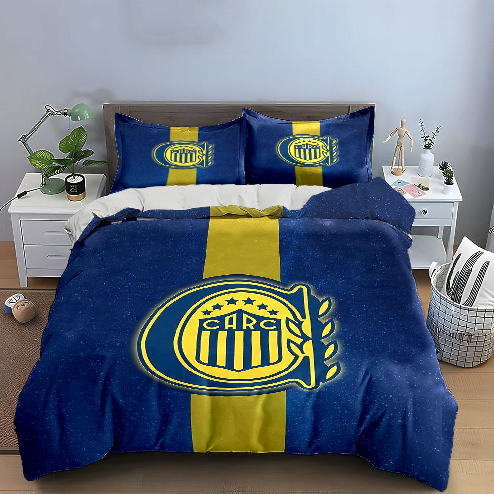 Blue and Yellow CARC Bedding Set Bedding Duvet Cover Set Duvet Cover Pillowcases (1 * Duvet Cover 2 * Pillowcases, without duvet insert)