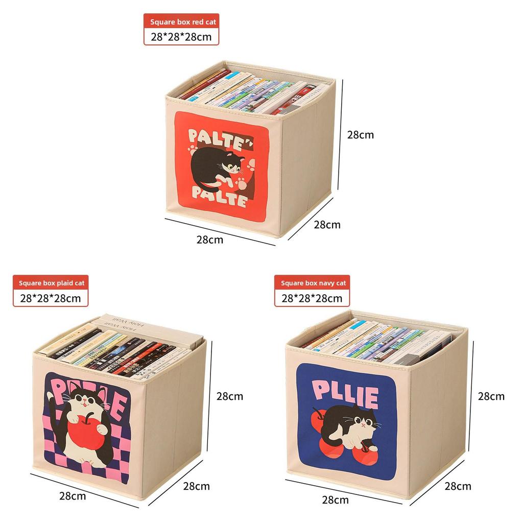 Cartoon Clothes Storage Box Foldable Multipurpose Organizer For Baby And Bedroom Use