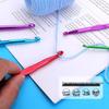 Colored Anodized Aluminum Crochet Hook Set: Handmade Metal Knitting Tools for DIY Yarn Projects