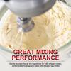 4.5 Quart 5 Qt Whip Attachment Heavy Duty Heavy Cream Beater Balloon Whisk for K45WW Mayonnaise