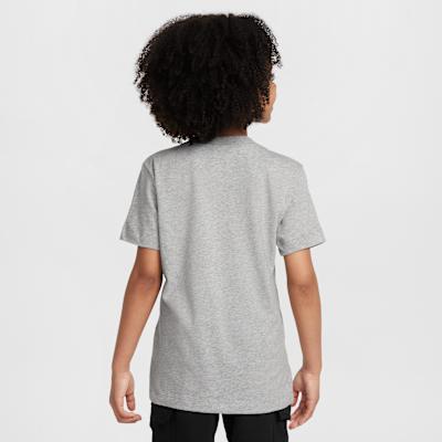 Nike Sportswear T Shirt Toned Dark Gray Kids'