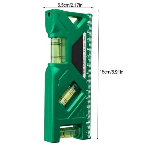 Small level, small magnetic level - Multi-function small level, small level, small level, multi-purpose magnetic leveling device for home and commerci