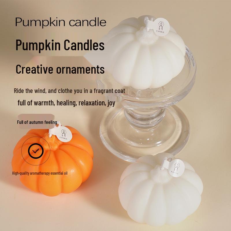 High-End Creative Pumpkin Head Halloween Scented Candle - Perfect Birthday Gift