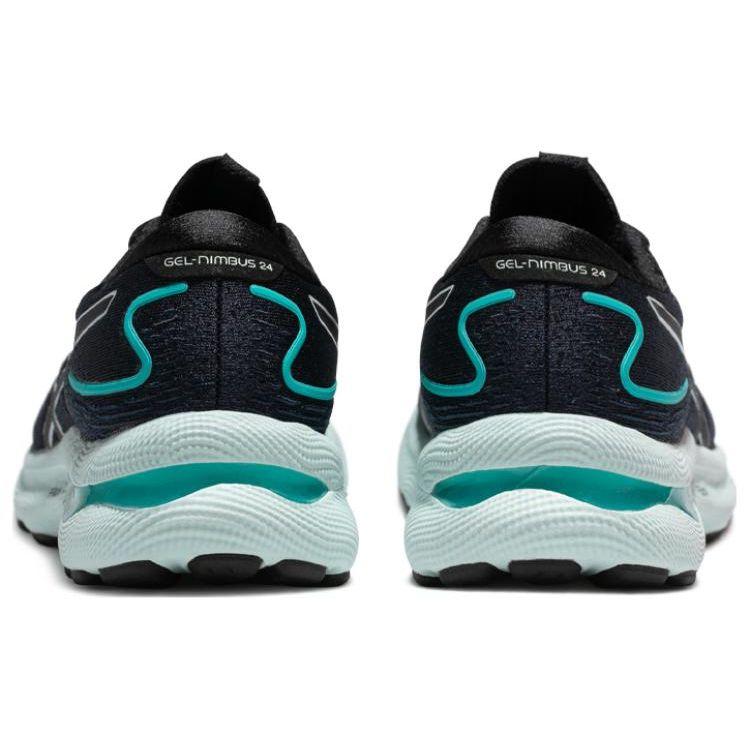 Asics Gel-Nimbus 24 Wygodna tkanina Antypoślizgowe Odporne na ścieranie Oddychające Lekkie Amortyzacja Niskie buty do biegania Kobiety sneaker 1012B199-005